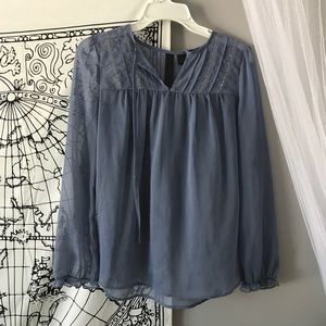 Periwinkle blue top